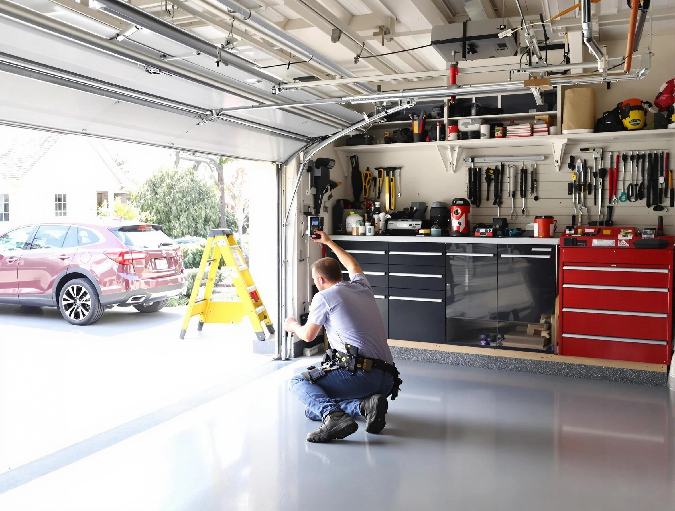 Local garage door repair service by Kaysville Garage Door Repair in Kaysville