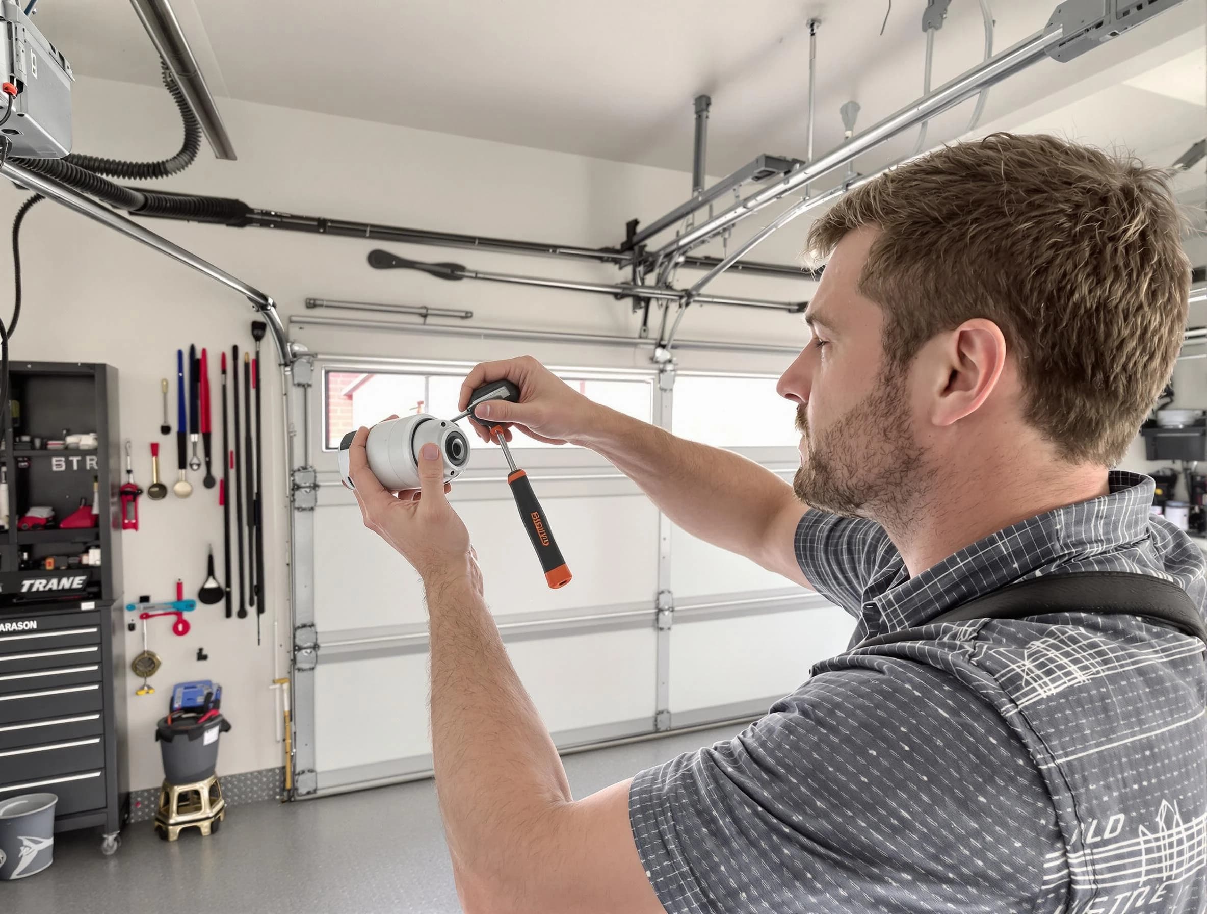 Garage door opener repair service by Kaysville Garage Door Repair in Kaysville