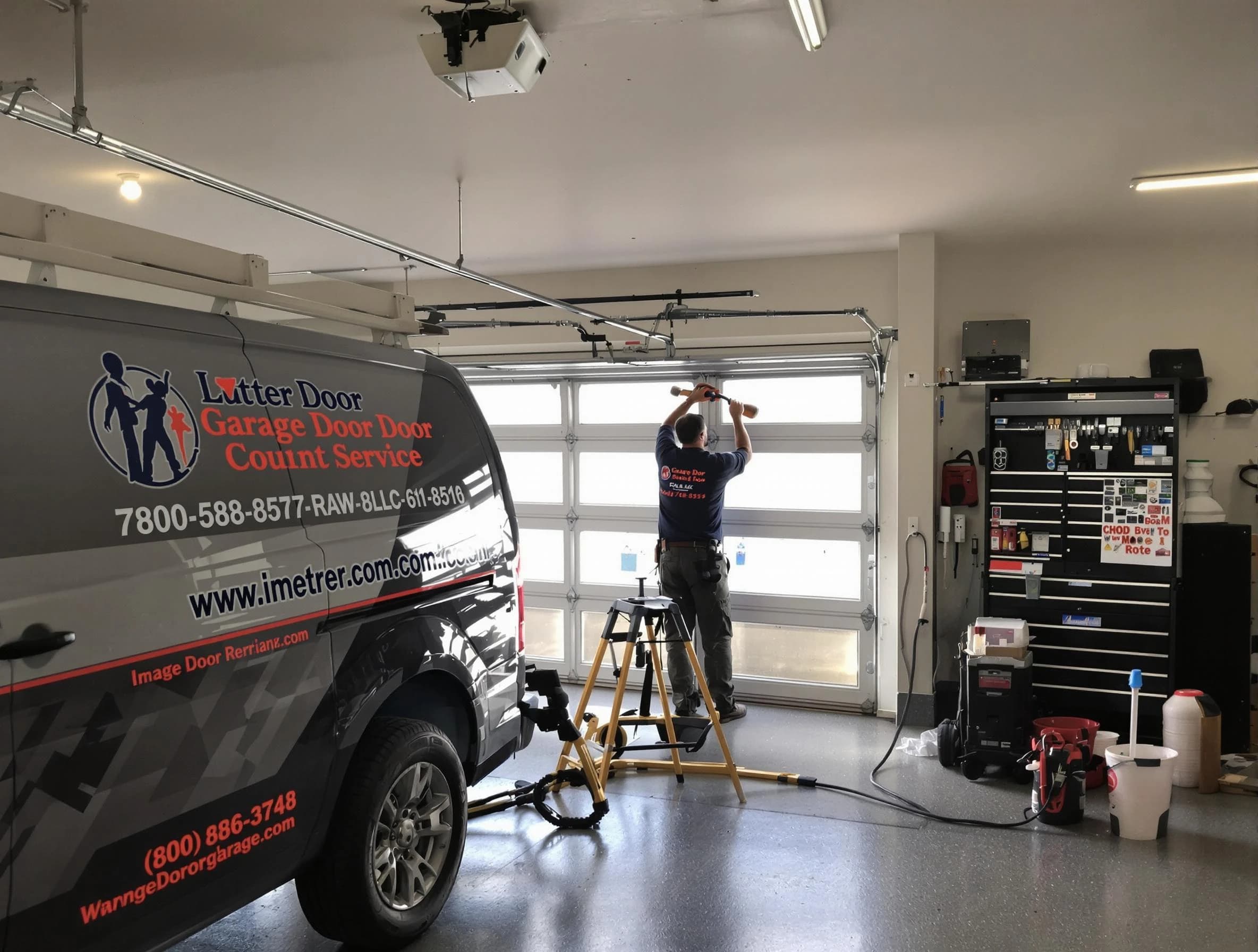 Kaysville Garage Door Repair rapid response team performing same-day repair in Kaysville