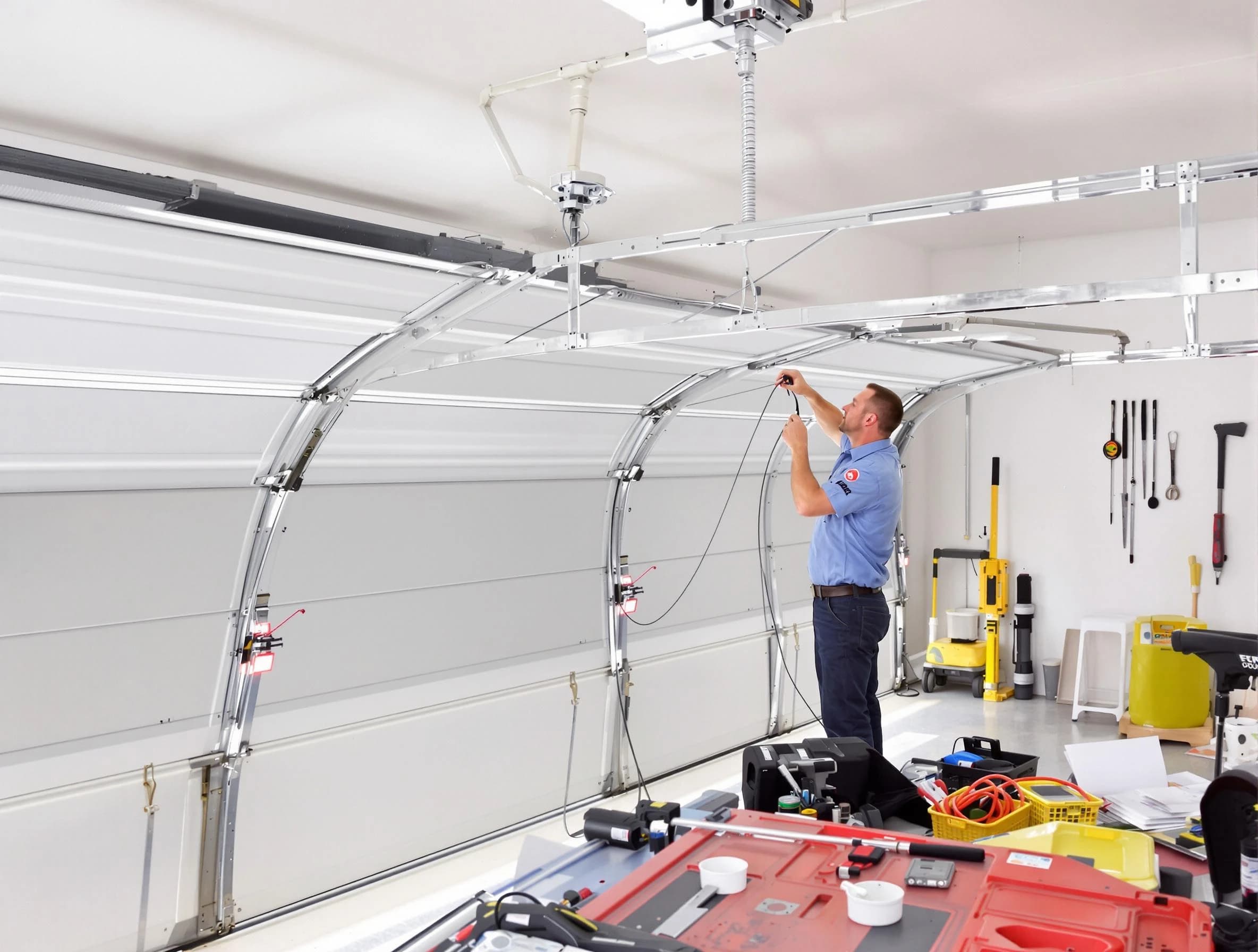 Garage door cable repair service by Kaysville Garage Door Repair in Kaysville