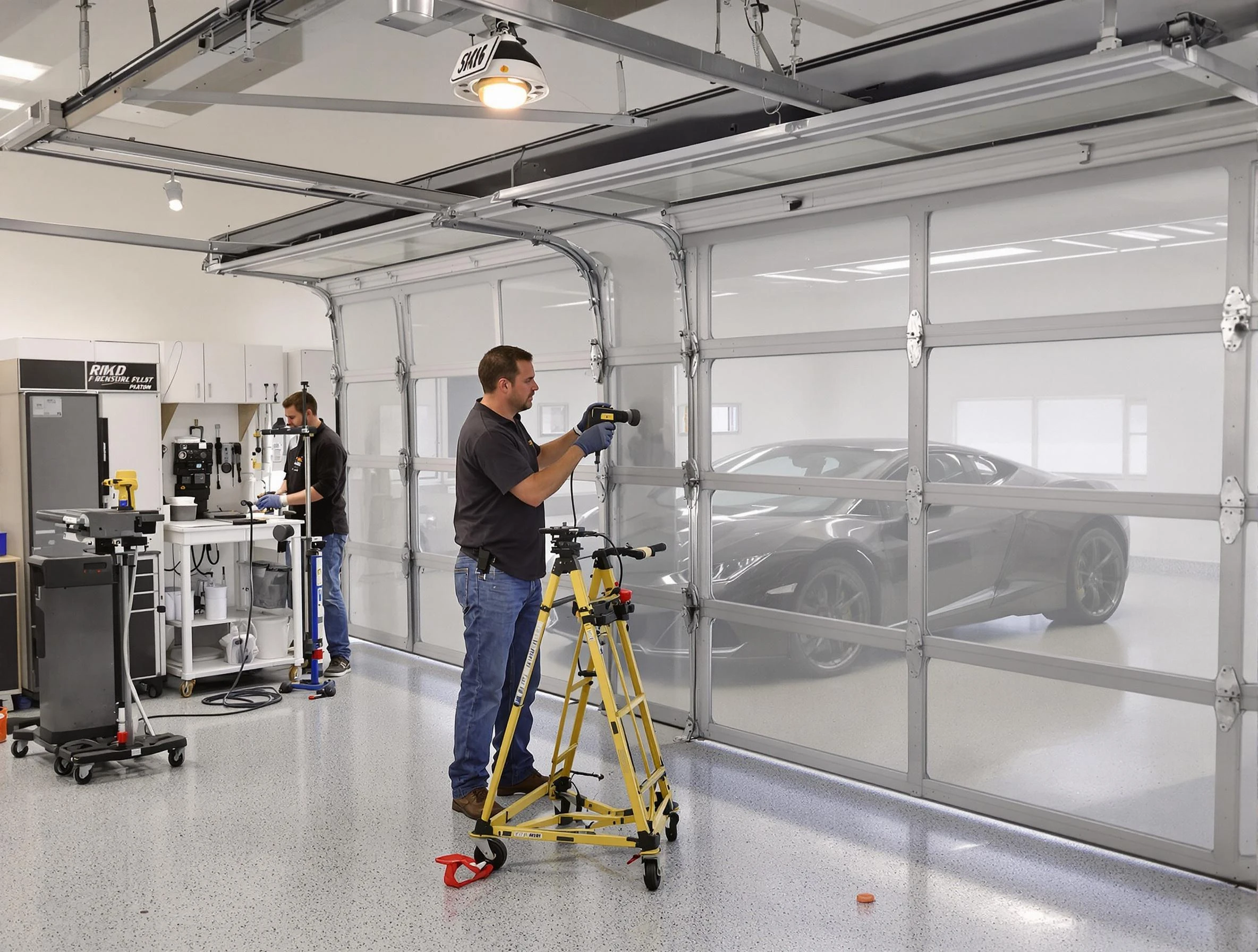 Garage Door Dents Repair in Kaysville