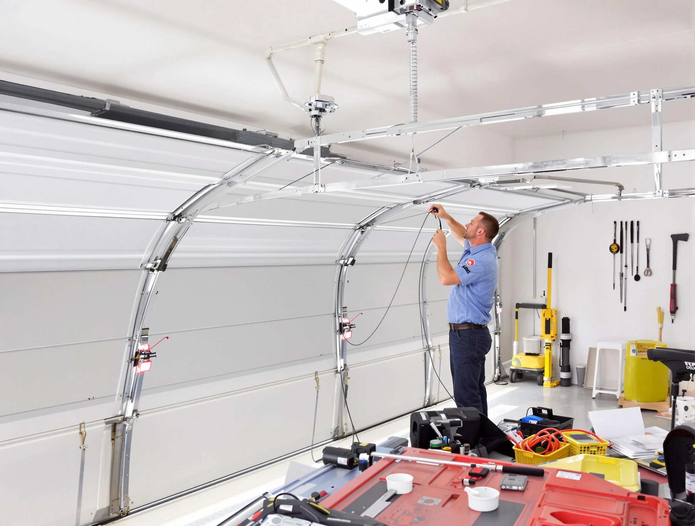 Garage door cable repair service by Kaysville Garage Door Repair in Kaysville
