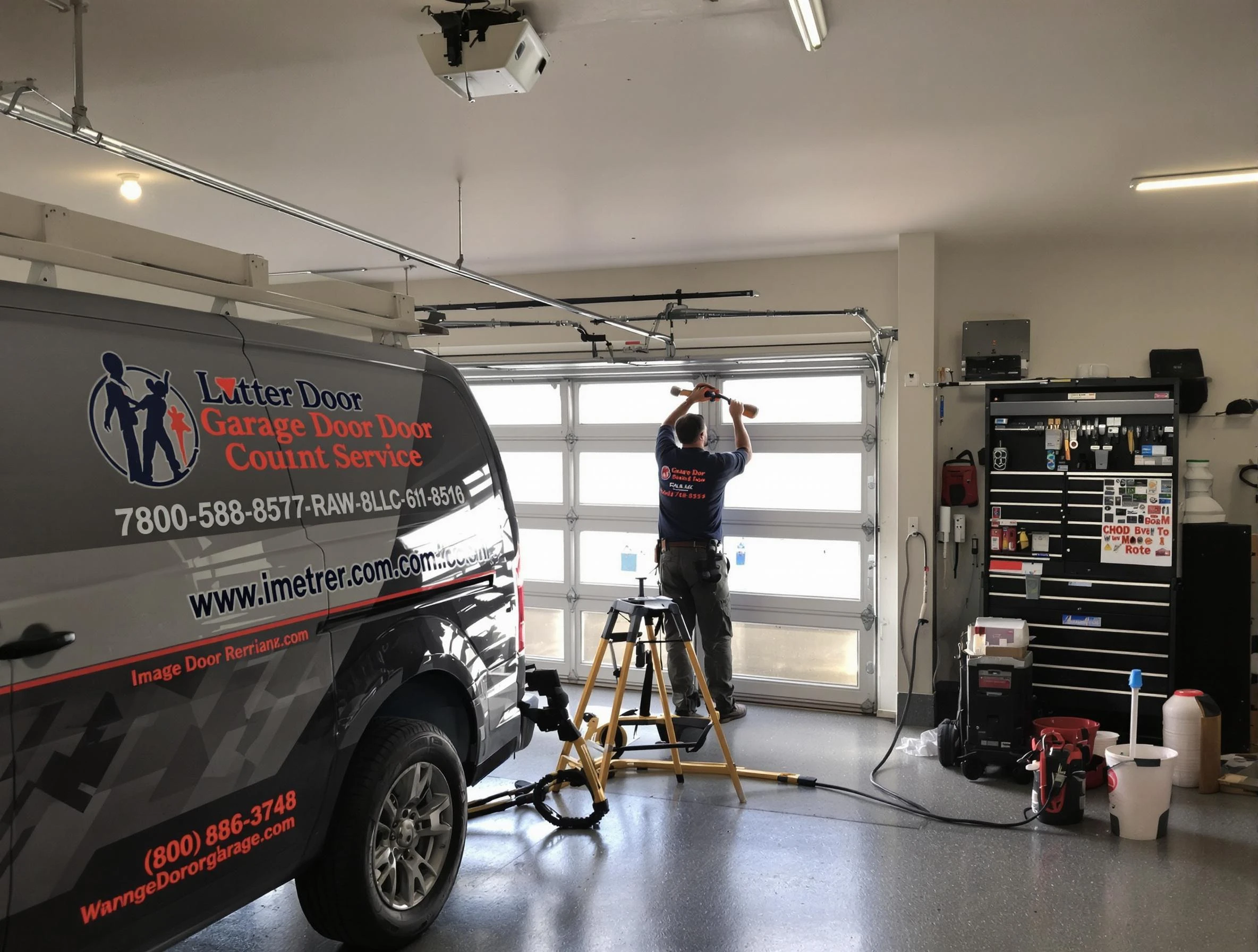 Kaysville Garage Door Repair rapid response team performing same-day repair in Kaysville