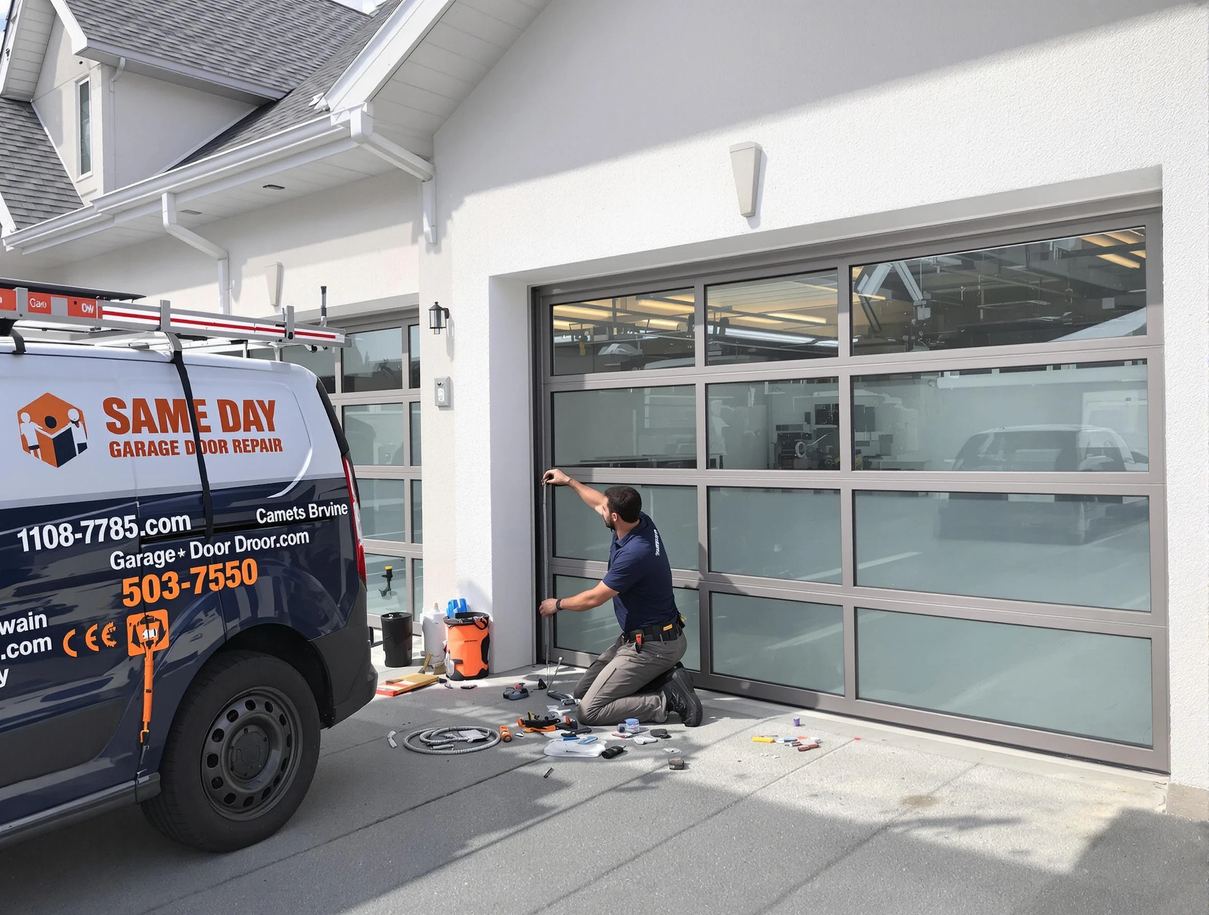 Same-day garage door repair service by Kaysville Garage Door Repair in Kaysville